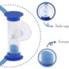 Set Van 2 Zandlopers Blauw Badkamer Water Besparen