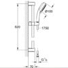 Grohe New Tempesta Cosmopolitan Doucheset 60cm