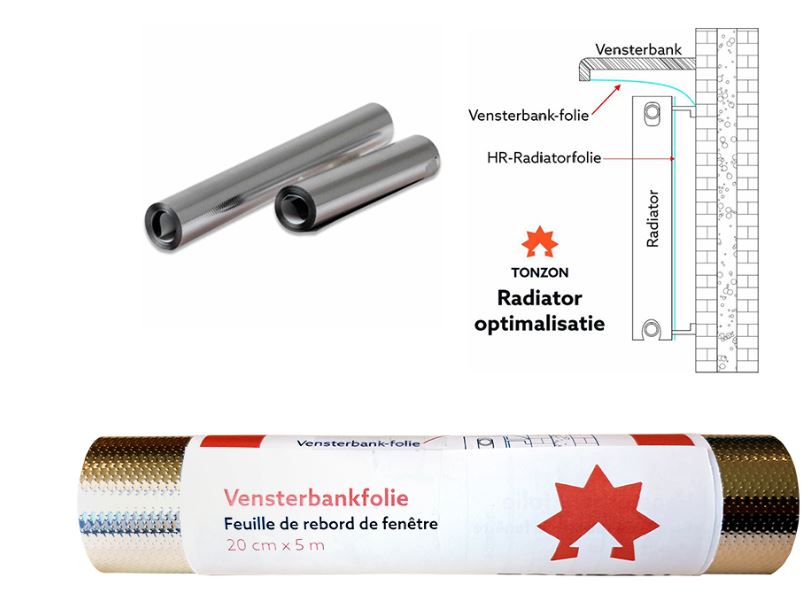 Tonzon Isolerende Vensterbankfolie Cm X M Duurzaam Thuis Shop