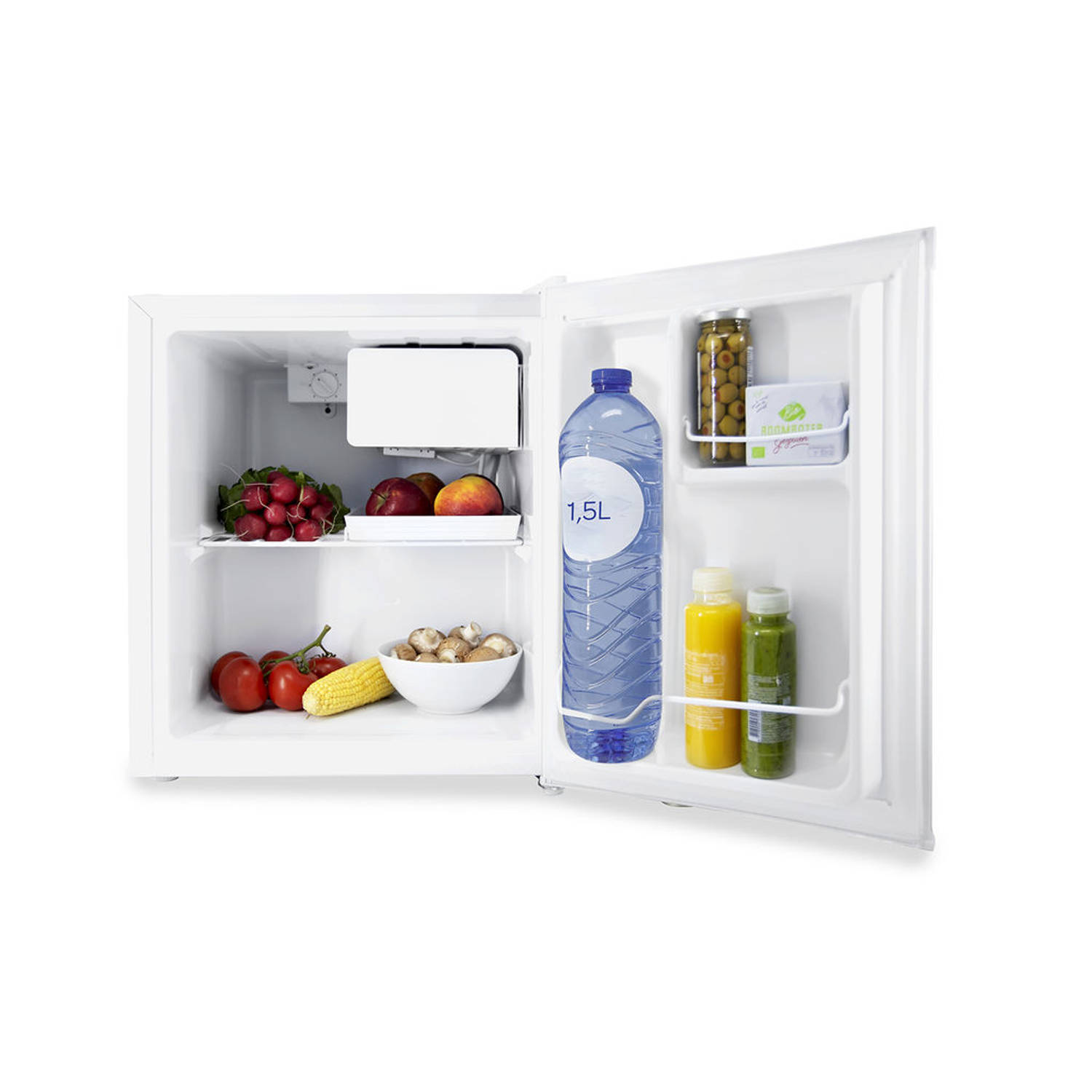Tomado TRM4401W - Mini koelkast - 45 liter inhoud - Flessenvak - Wit