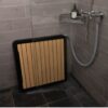 Sanura Douche Wtw Inloopdouche Tegen De Kant Geplaatst