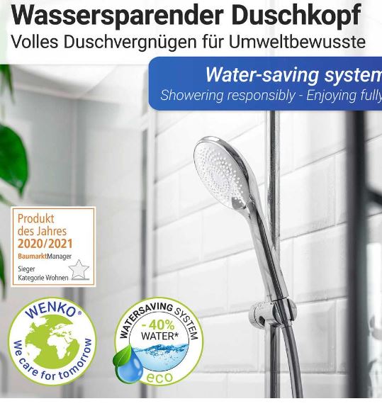 Wenko Porduct Brand Flyer Waterbesparen