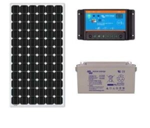 Zonnepanelen Pakket Met Accu 175w 12v Vicron