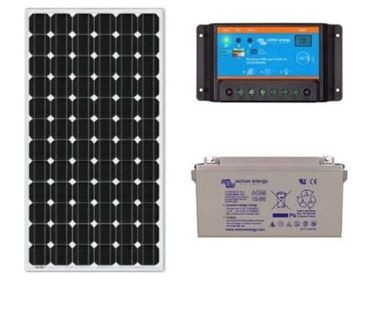 Zonnepanelen Pakket Met Accu 175w 12v Vicron
