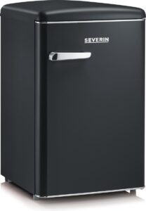 Severin RKS 8832 Tafelmodel Retro koelkast mat zwart